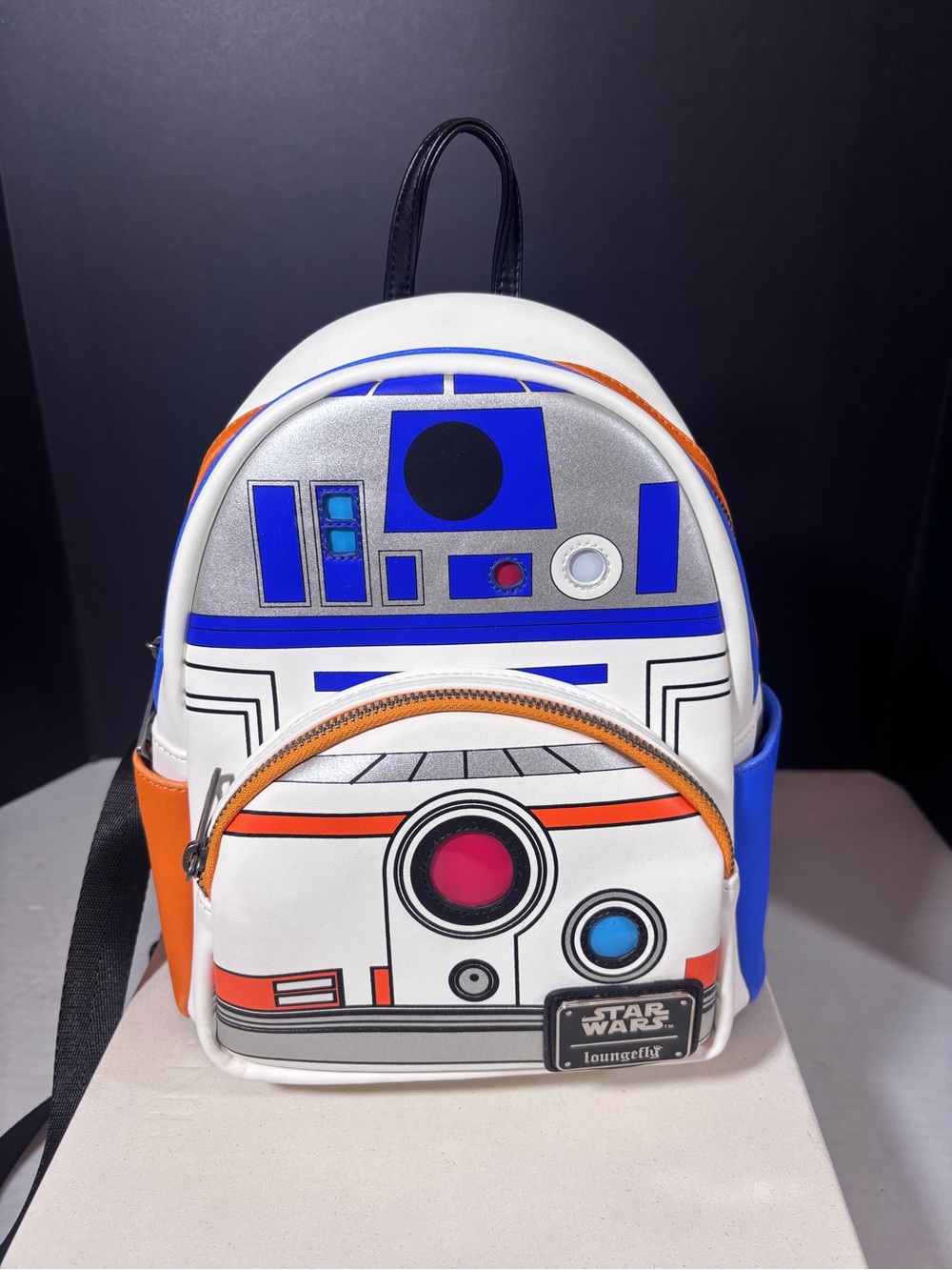 Star Wars R2D2 & BB8 Loungefly backpack Light-Up LED Mini